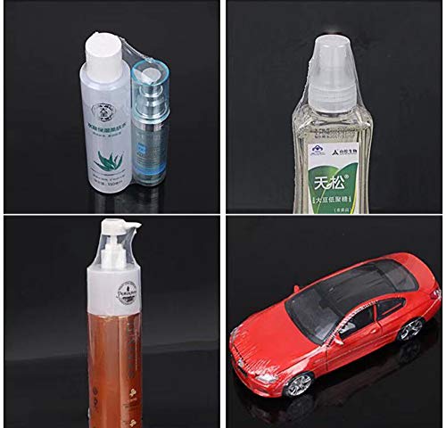 Image of POF Shrink Wrap Bags Heat Shrink Wrap for Packagaing Soap,Bath Bombs,Candles,Shoes,Gifts, Jars and Homemade DIY Projects and Food (6x6 inch 200pcs)