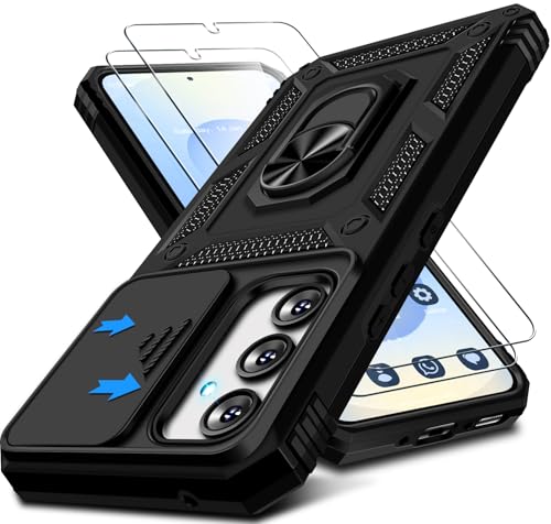 Kameraschutz Handyhülle für Samsung Galaxy Hülle mit schutzfolie*2