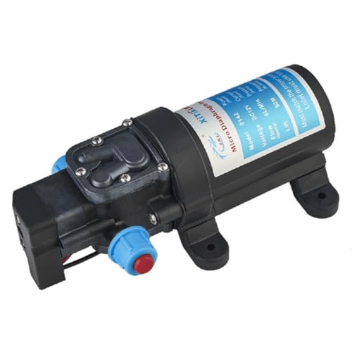 MASUNN DC 12V 60W 5L/Min Moteur Haute Pression Micro Diaphragme Eau Auto-Amorçage Pompe Title