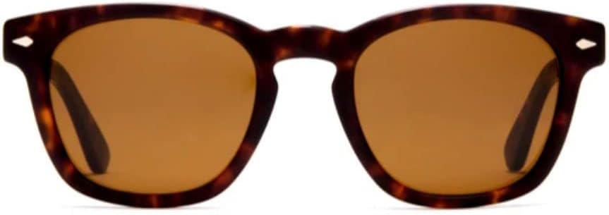Summer of 67 ECO Havana Brown Polarized Mineral Lens Sunglasses (Multi, oversized)