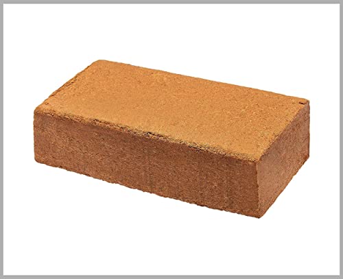 Image of Coir Block /Cocopeat Block - 650 Grams | Expands up to 3.5 Liters | Coconut Coir | Garden Manure | Organic Fertilizer | Compost for Gardening | | Natural Soil Mix- Gardenhunt (Pack of 1 No)