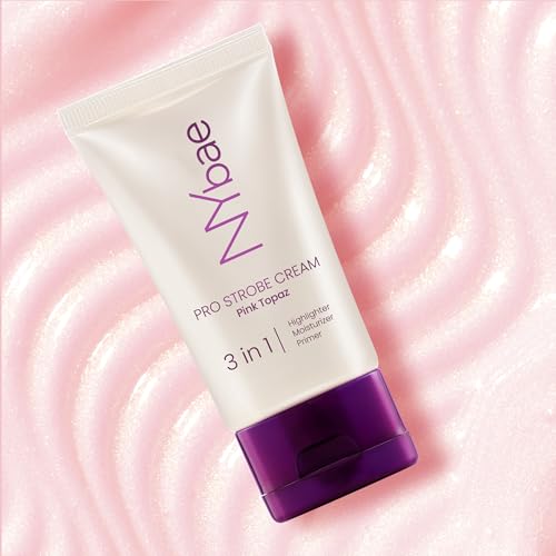 NY Bae PRO Strobe Cream - Pink Topaz (30g) | Primer + Highlighter + Moisturizer | Flawless Dewy Makeup | Glowing Korean Skin | Instant Radiance | Illuminating & Glowing Makeup Base - Image 6
