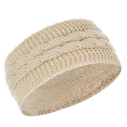 Image of choyaxo Winter Headband Fleece Ear Warmer Headband for Women Winter