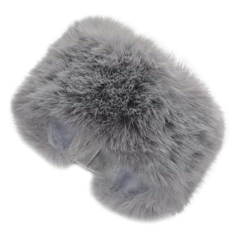 ZLYC Faux Fur Headband Earmuffs for Cold Weather Cover