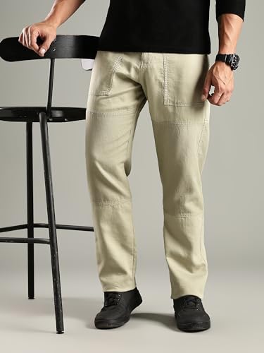 Image of Thomas Scott Men's Relaxed Fit Cotton Chino Trousers