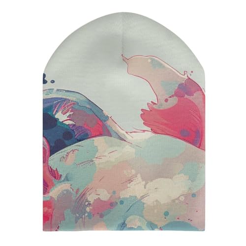 Union Jack FlagChildren's Warm Knitted Hat, Suitable for All Seasons and Daily Wear3