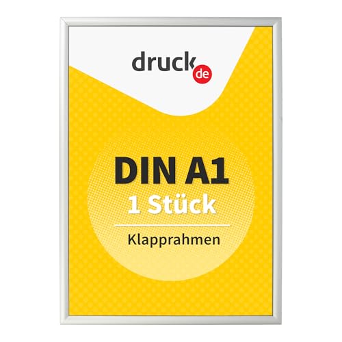 druck.de 1 Klapprahmen A1 für Plakate, Hinweisschilder, Werbung...