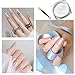 2 PCS White Pearl Glitter Chrome Nail Powder Glitter Powder
