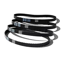 XL Timing Belt 148XL/150XL/152XL/154XL/156XL Rubber Pulley 10mmWidth Closed LoopToothed Transmisson pitch5.08mm152XL Teeth 76,2PCS_10MM