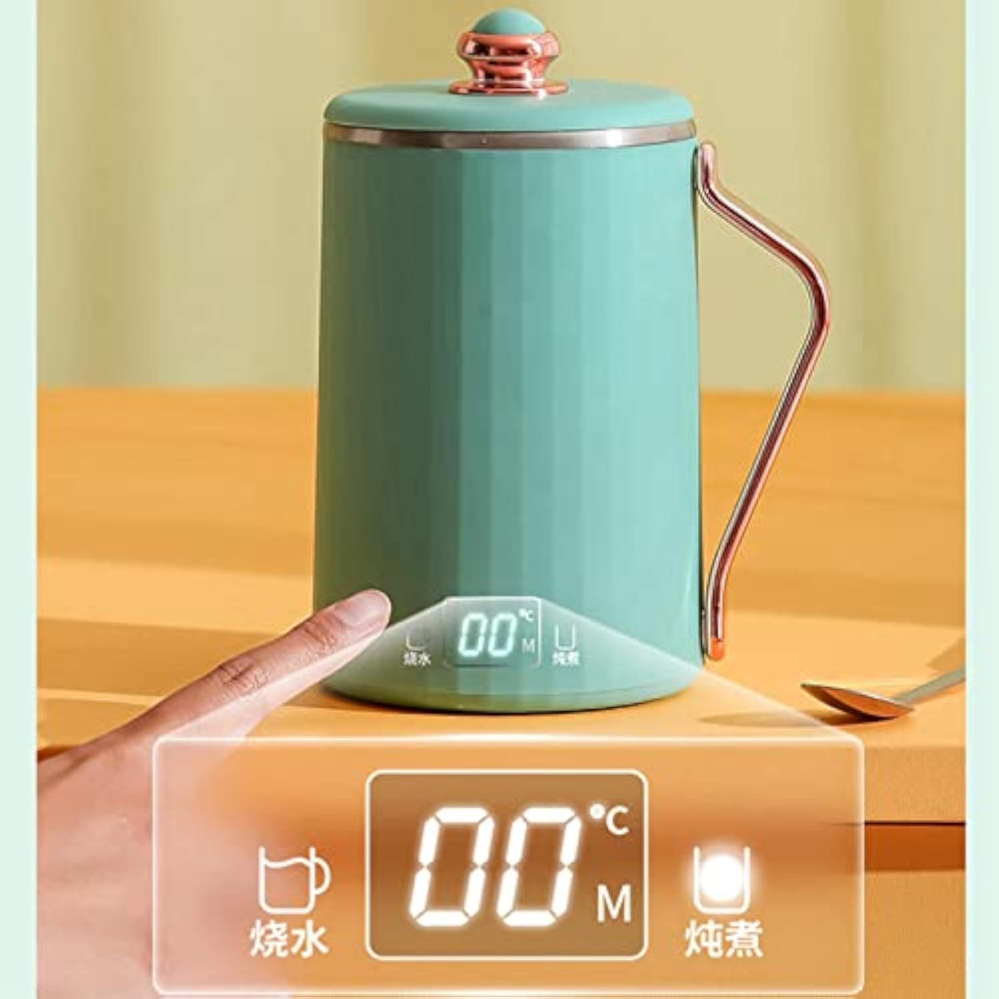 Electric Kettle Boiler Jug 450Ml Thermal for Office Use
