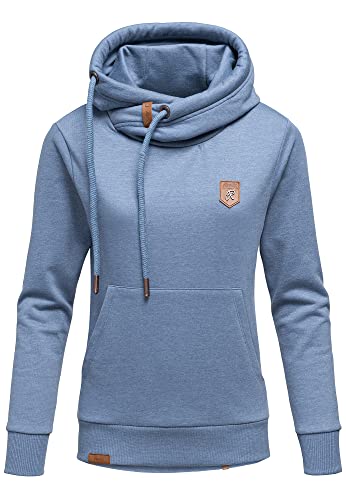 Travel Hoodie Damen Oversize Mit Augenmaske - Sweatshirt Im Flugmodus Mit Tasche