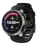 SUUNTO Ocean Dive Computer, GPS Multisport Watch for Training, Underwater Route Tracking & Wireless Tank Pressure Monitor, AMOLED Touchscreen, Dualband GNSS, Offline Map, 26D Battery Life, Steel Black
