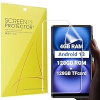 Blueshaweu Schutzfolie Kompatibel für MECHEN MP3 Player 5 Zoll X56, HD klar Flexible TPU Displayschutzfolie [6 Stück] Kompatibel mit MECHEN X56 MP3 Player (Transparenz)