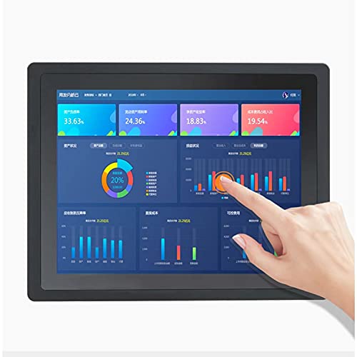 Image of 12.1 Inch Smart Capacitive Touch Screen Fully Enclosed Industrial Panel PC (8GB RAM+256GB SSD, Core i3-3217U)