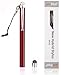 Stylus, amPen Hybrid Stylus (Red) for iPad Air, iPad Pro, iPad 2/3/4, iPad Mini 2/4, iPhone 6 Plus/6, Nexus 5x/6P, Galaxy Tab S2/E/A/8.0, Galaxy S6 Edge/S6/S5 (Interchangeable Hybrid Tip Feature)