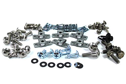 Speedy Fasteners NSR250 MC11 dzus & Inox Tête de fourche Boulon & pare-brise Kit Boulons NSR 250