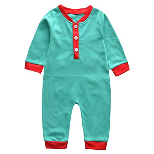 KESYOO MacacÃ£o de BebÃª Natal MacacÃ£o Infantil AlgodÃ£o BebÃª MacacÃ£o de Uma PeÃ§a MacacÃ£o RecÃ©