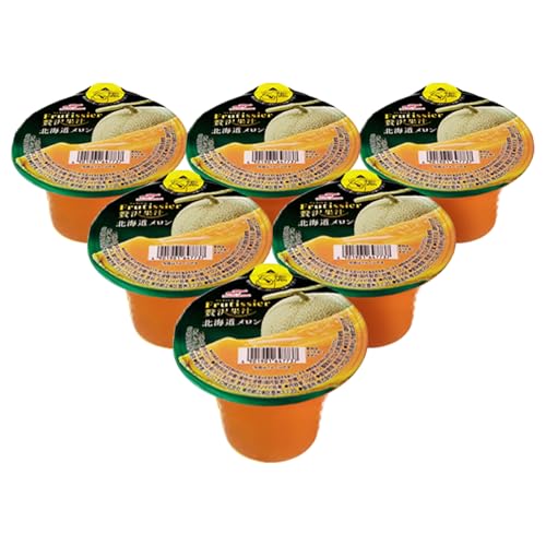 マルハニチロ カップゼリー フルティシエ ちょっと贅沢果汁 北海道メロン 6個入×1箱 ku-czmex6