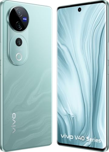 Image of vivo V40 Pro 5G (Blue, 8GB RAM, 256GB Storage) | Mediatek Dimensity 9200+ Processor | AMOLED Display | Dual Nano-SIM | 5500mAh Battery