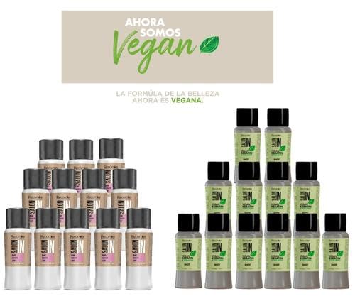 Miniatura 2 de RECAMIER PROFESSIONAL SALON IN Tratamiento intensivo de queratina vegana y colágeno para el cabello, caja de 12 inyecciones de 0.51 onzas líquidas