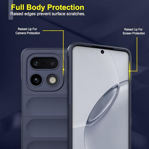Image of Zapcase Back Case Cover for Realme 16 Pro Plus 5G | Compatible for Realme 16 Pro Plus 5G Back Cover | Liquid Silicon Magic Case with Camera Protection | Sapphire