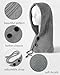 Peicees Knitted Balaclava Drawstring Hooded Scarf Hat Womens Beanie Skull Cap Winter Neck Gaiters Fashion