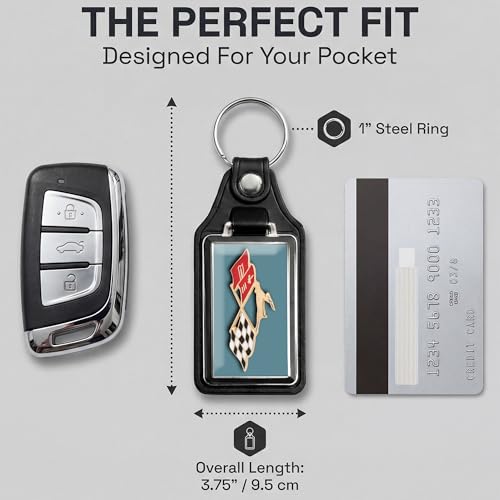 Image of Brotherhood Car Key Chain for Impala - Classic Models Keychain for Men and