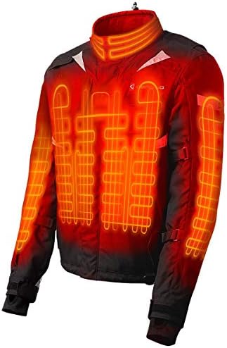 Miniatura 7 de Gerbing EX Pro - Chaqueta de motocicleta unisex con calefacción de 12 V, unisex, impermeable, transpirable, forro aislante extraíble