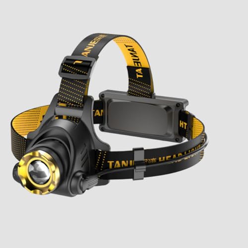 USB Rechargeable LED Headlamp 3-Modes Adjustable Camping Hiking Headlight W/Car Charger+USB Cable