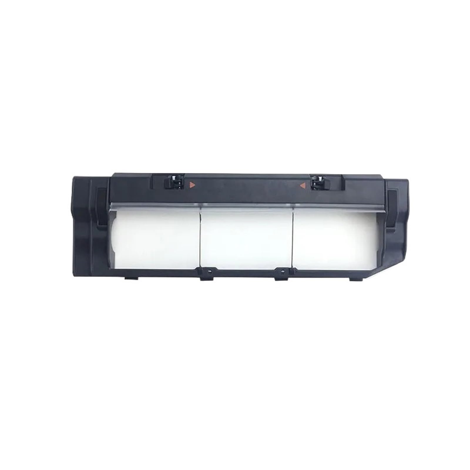 GENTERUN Main Brush Cover,Compatible For Xiaomi,Compatible For Roborock,E3,E4,S4,S5,S50,S502,S5max,S552-00,S6,S6MaxV,S6Pure Robot Vacuum Cleaner(Black)