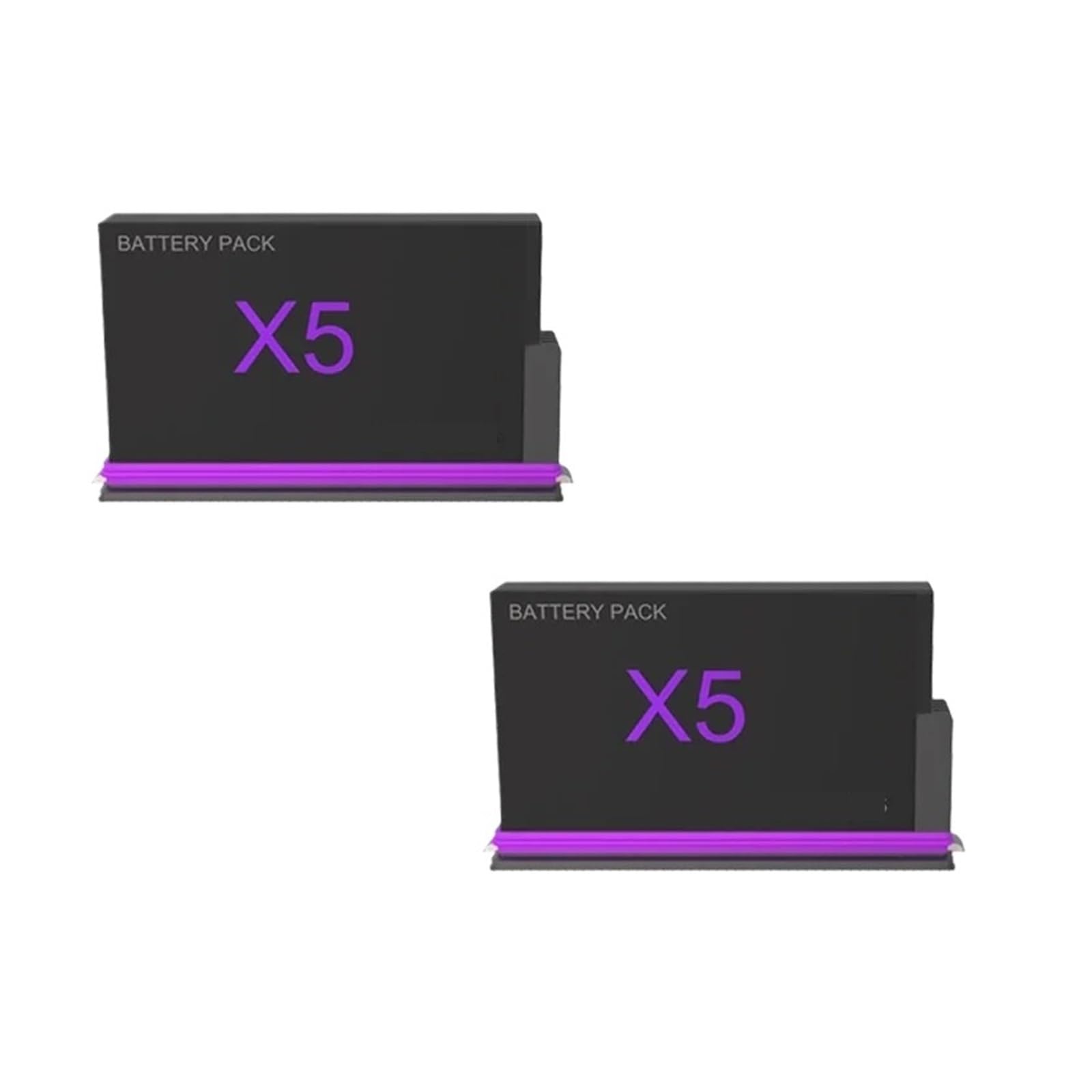 Akumulator 2500mAh 3,85V + Ładowarka 2-gniazdowa Akumulator Do Aparatu 360 Panoramiczne Akcje Akumulatory Akcesoria Do Aparatu - Kompatybilny Z Insta360 X5(2battery)