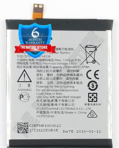 Image of THE BATTERY STORE Orignal Battery (HE336) Battery for Nokia 5 / Nokia 3.1 Battery with 6 Months Warranty (for Nokia 3.1)
