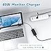 VRAVEK 19V 2.1A 40W DC Monitor Power Supply Adapter Compatible with LG Electronics 27