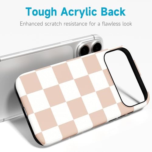 Coque iPhone 17 Pro Max LoeoeL rigide fine et rétro marron - 5