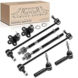 Replacement Parts for 8x Front Stabilizer Bar Link w/Ball Joints Tie Rod End for Buick Chevrolet