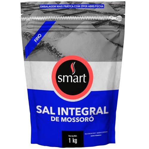Sal Marinho Integral de Mossoró Fino Smart 1kg