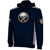 Majestic Buffalo Sabres Trick Navy Fleece Hooded Sweatshirt