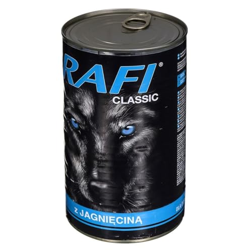 Rafi 20x1240g Mix Rind + Lamm + Truthahn + Wild+ Geflügel Nassfutter Hundefutter