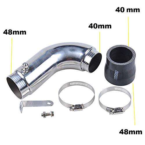 NIBBI High Performance Speed Modified Carburetor Kit PE28MM Carburetor GY6 Curved Pipe 185mmThrottle Line Handlebar 48MM Air Filter Fit GY6 Engine Scooter 150CC-250CC by nibbi - Used condition - Image 5