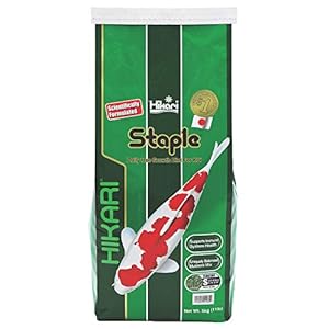 Hikari Staple Fish Food for Koi and Other Pond Fishes, Mini Pellets, 11 lb. (5 kg)