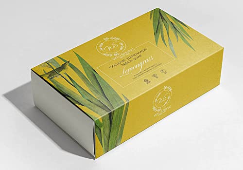 Image of Wellspring (Pack of 20) Nirol Natural Washing Laundry Soap Bar | Veg, Organic And Chemical Free| Baby Safe| For Sensitive Skin| Lemongrass Fragrance (2400 Grams)