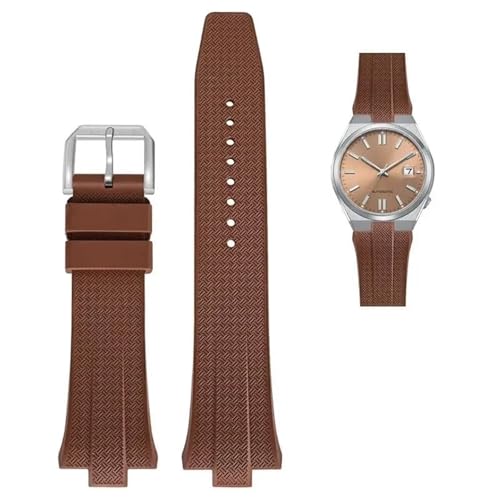 [SZLBYKCE] FKM Fluoro Rubber Watch Strap For Citizen TSUYOSA Collection NJ0150 NJ0151ME Watchbands Men Women Bracelet Colorful