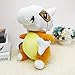Wjfijz Lapras Eevee Fennekin Marowak Psyduck Belle poupée Anime Doux en Peluche Enfants Enfants Couples Cadeau d'anniversaire 30 cm
