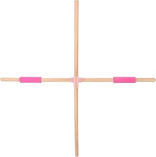 Yoga Sticks Stretching Tool, Humpback Correction Stick, 31.5in Yoga Training Stick, Back Straightener Posture Corrector for Adult and Kids, Yoga Sticks for Posture, Open Shoulder Open Back