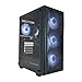 CyberPowerPC Regiment Gaming PC - AMD Ryzen 5 5600G, 8GB RAM, 500GB NVMe SSD, 450W PSU, Wi-Fi, Windows 11, Sylph
