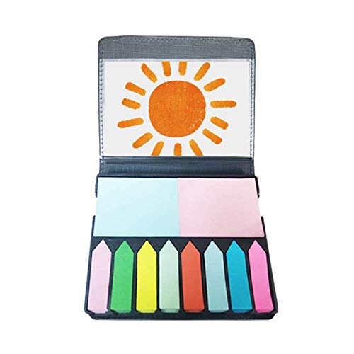 Autocollant soleil météo pour retrouver rapidement votre page de marqueur