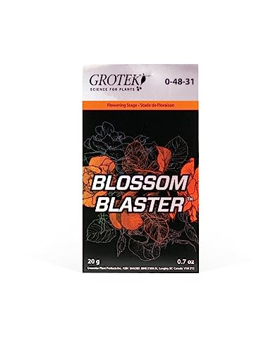 GROWMANIA Fertilizante Blossom Blaster Grotek 20 gr para Plantas | Abono Estimulador para Floración de Cultivos | Fertiestimulador de Gran Crecimiento de Plantas