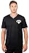 UNK NBA NBA Men's New York Knicks Jersey T-Shirt V-Neck Air Mesh Short Sleeve Tee Shirt, Large, Black