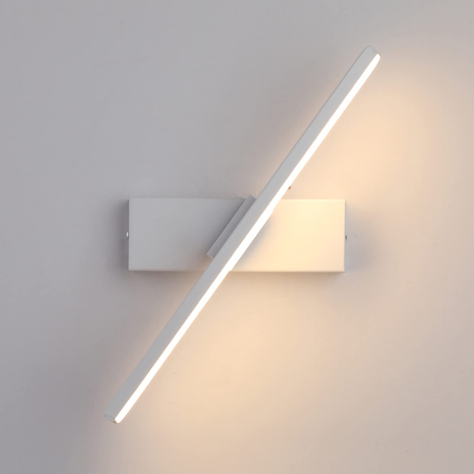 Lámpara de pared LED giratoria de aluminio premium estilo nórdico 8