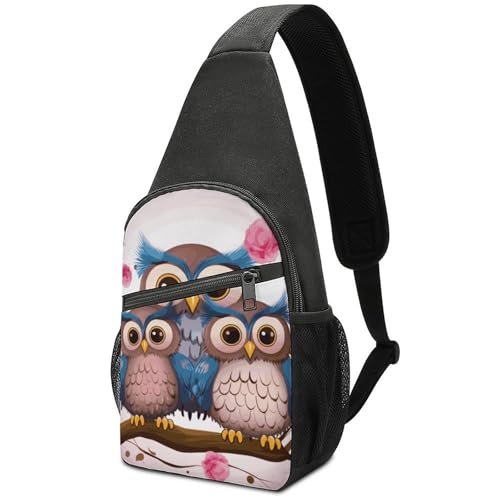 Mochila tipo bandolera casual para viaje y senderismo miniatura 1